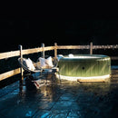 MSpa C-ME062 Meteor Comfort Round 6-Person Inflatable Hot Tub Spa With 120 Bubble Jets, 80" (SAK69379)