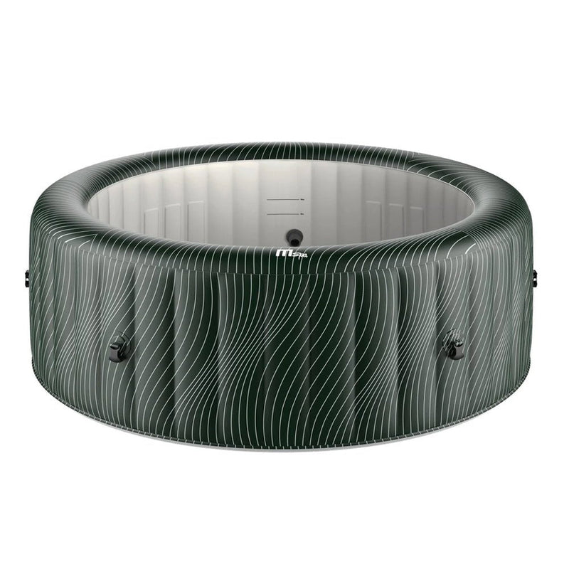 MSpa C-ME062 Meteor Comfort Round 6-Person Inflatable Hot Tub Spa With 120 Bubble Jets, 80" (SAK69379)
