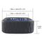 MSpa C-TE062 Tekapo Comfort Series Six-Person Inflatable Square Bubble Spa Hot Tub With 132 Bubble Jets (SAK85362)