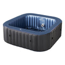 MSpa C-TE062 Tekapo Comfort Series Six-Person Inflatable Square Bubble Spa Hot Tub With 132 Bubble Jets (SAK85362)