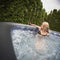 MSpa C-TE062 Tekapo Comfort Series Six-Person Inflatable Square Bubble Spa Hot Tub With 132 Bubble Jets (SAK85362)