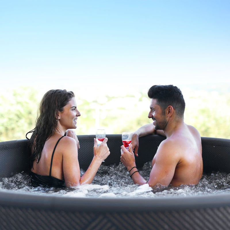 MSpa F-MO063W Mono Frame Series Luxury 6-Person Inflatable Round Hot Tub With WIFI Control (SAK75263)