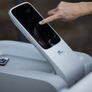 MSpa F-OS063W Oslo Supreme 6-Person Square Spa W/ LED Lights & Integrated App Control, 120 Jets (SAK93516)