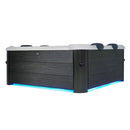 MSpa F-OS063W Oslo Supreme 6-Person Square Spa W/ LED Lights & Integrated App Control, 120 Jets (SAK93516)