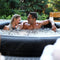 MSpa P-CA063 Camaro Premium Series Six-Person Inflatable Hot Tub & Spa W/ 138 Bubble Jets, 81" (SAK48512)