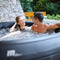 MSpa P-CA063 Camaro Premium Series Six-Person Inflatable Hot Tub & Spa W/ 138 Bubble Jets, 81" (SAK48512)