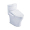 [MW4463074CEMFGN#01] TOTO Aquia IV Washlet C2 With 1.28 GPF and 0.9 GPF Universal Height Elongated Bidet Toilet (SAK10613)