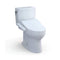 [MW4543074CUFG#01] TOTO Drake Washlet C2 With 1 GPF Elongated Bidet Toilet And Left Hand Lever (SAK58107)