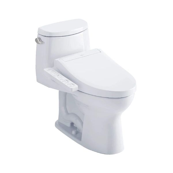 [MW6043074CEFG#01] TOTO Ultramax II 1.28 GPF One Piece Elongated Toilet With Washlet C2 And Left Hand Lever (SAK92562)