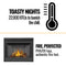 Napoleon Ascent 42 Direct Vent Millivolt Ignition Propane Gas Fireplace [B42N/PTR] (SAK91456)