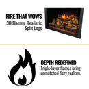 Napoleon Elevation 36" Built-In Electric Fireplace [NEFB36H-MF] (SAK25428)
