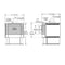 Napoleon Haliburton 50 Direct Vent Millivolt Ignition Compact Natural Gas Stove, 22" [GDS28-1NSB] (SAK81523)