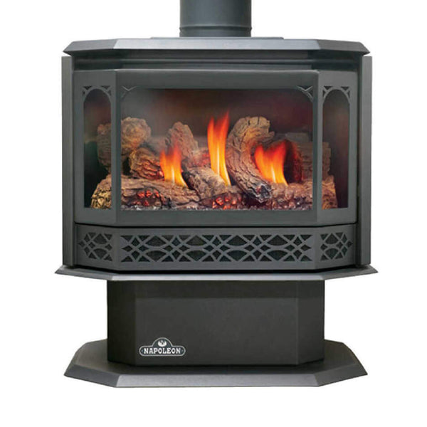 Napoleon Havelock 50 Direct Vent Millivolt Ignition Natural Gas Stove, 28" [GDS50-1NSB] (SAK37589)