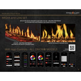 Modern Flames Orion Multi 100" Heliovision Multi-Sided Electric Fireplace [OR100-MULTI] (SAK38017)