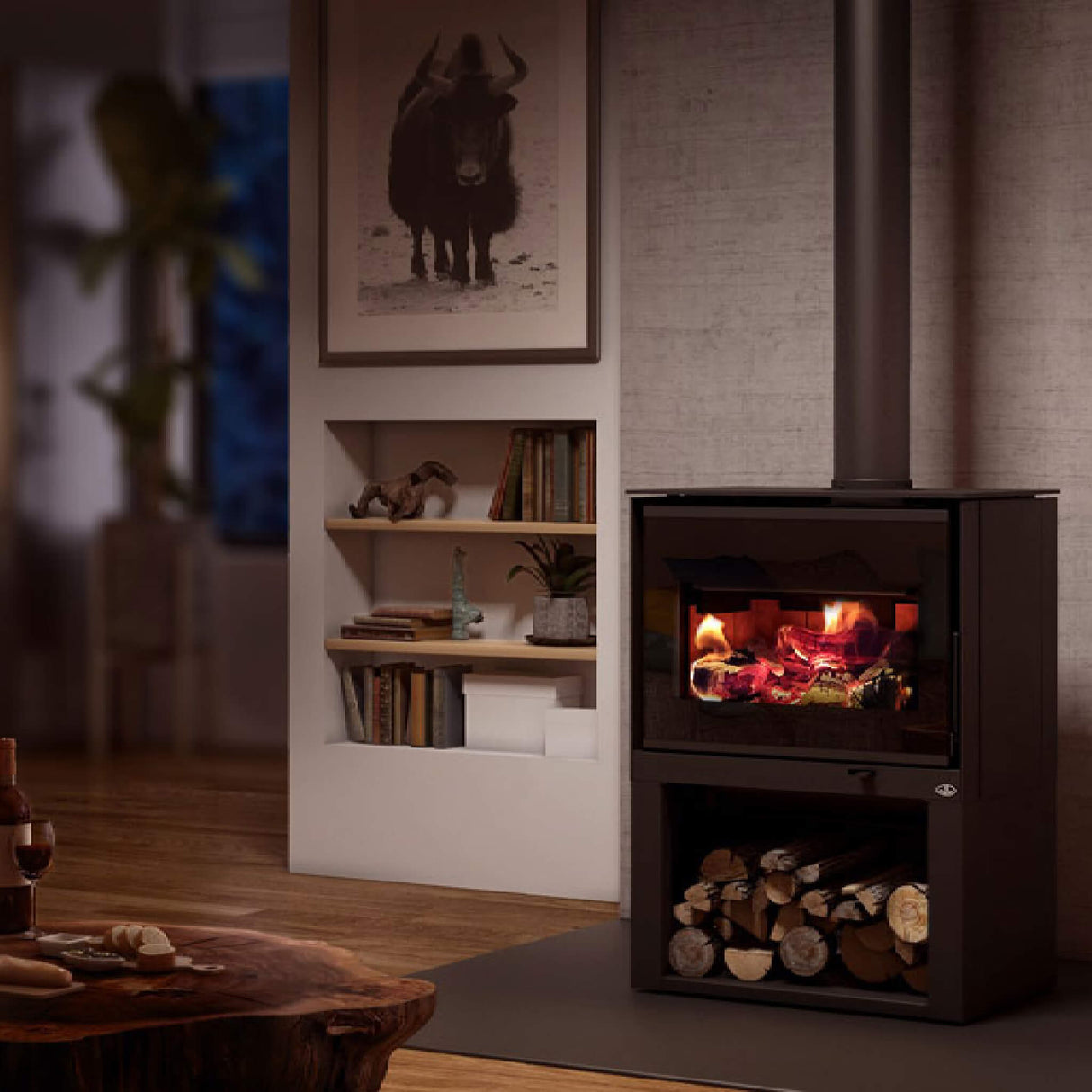 Osburn Inspire 2000 Premium 75K BTU Wood Stove [OB02042] (SAK78123)