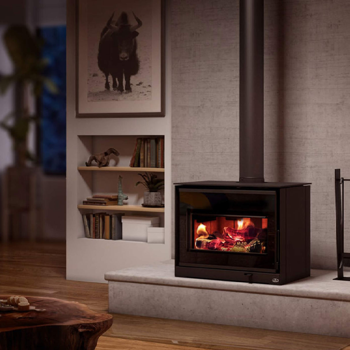 Osburn Inspire 2000 Premium 75K BTU Wood Stove [OB02042] (SAK78123)
