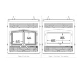 Osburn Stratford II Wood-Burning Fireplace Insert [OB04007] (SAK31578)