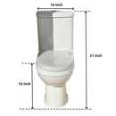 Ceramic Toilet for Portable Restroom