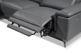Pista Leather Reclining Sectional Sofa