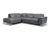 Pista Leather Reclining Sectional Sofa