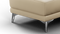Valencia Pista Modern Top Grain Leather Reclining Sectional Sofa with Left-Hand Facing Chaise, Beige