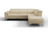 Pista Leather Reclining Sectional Sofa