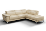 Pista Leather Reclining Sectional Sofa