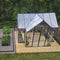 [10x12FT] Premium T-Shaped Cathedral Outdoor Walk-In Greenhouse And Solarium (91364285)