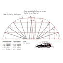 [09x20FT] Premium All-Weather Retractable Steel Frame Carport Canopy For Cars & SUVs (SAK41385)