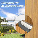 [12x20FT] Premium Outdoor Double-Layer Galvanized Steel Hardtop Gazebo Pergola For Patio (92475381)