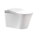 Premium Smart Auto Flush Toilet With Foot Sensor, Remote, Heated Seat And Night Light (SAK56378)