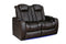 Valencia 2025 New Tuscany Leather Home Theater Seating Row of 2 Loveseat, Dark Chocolate
