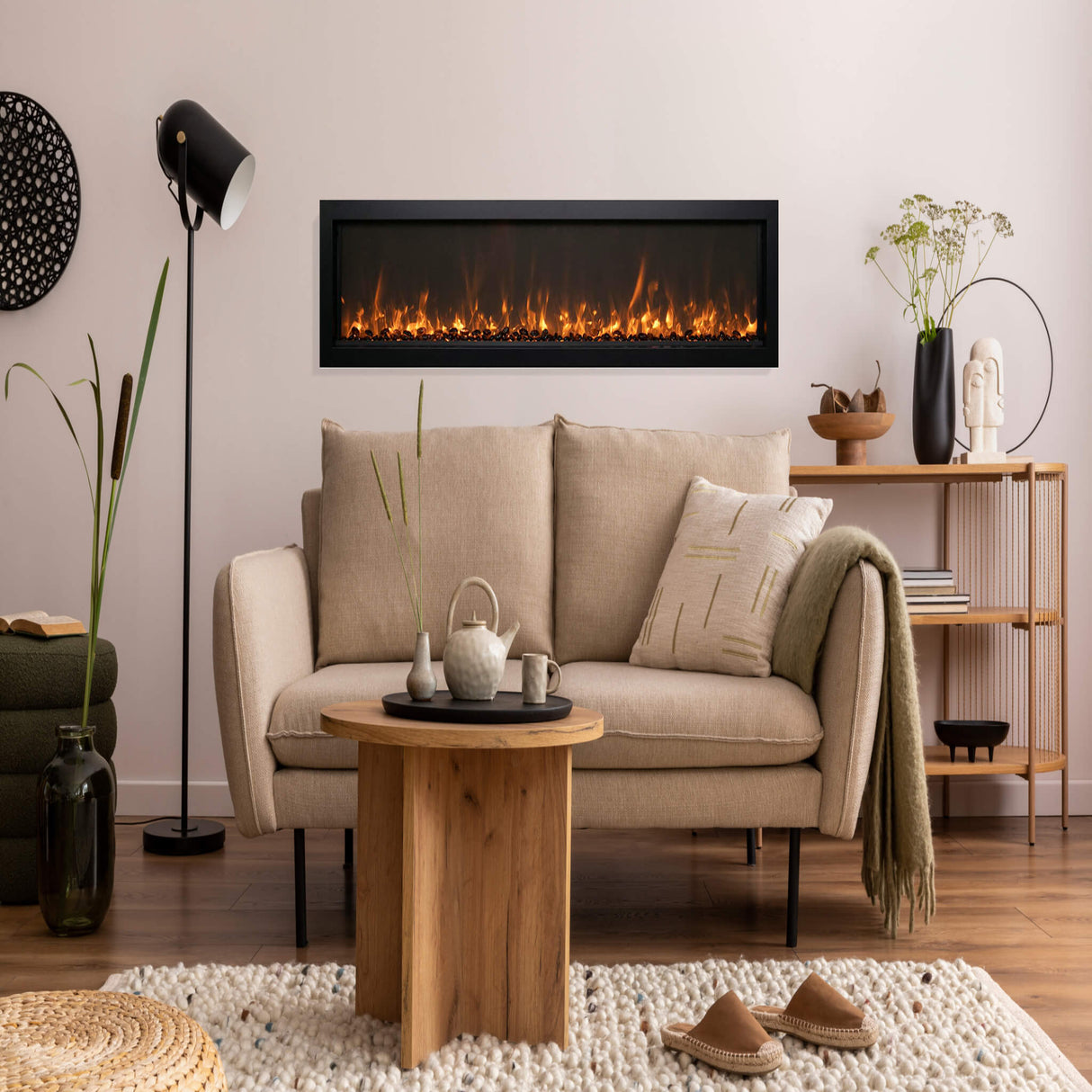Remii Extra Slim Electric Fireplace [1027-35/45/65-XS] (SAK25687)