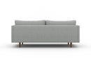 Valencia Riga Modern Fabric Sofa, Grey