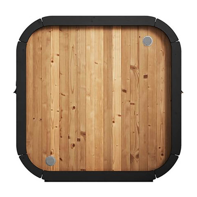 SaunaLife Model CL4G 3-Person Cube-Series Luxury Wooden Outdoor Home Sauna Kit [SL-MODELCL4G] (SAK92610)