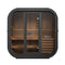 SaunaLife Model CL4G 3-Person Cube-Series Luxury Wooden Outdoor Home Sauna Kit [SL-MODELCL4G] (SAK92610)