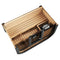 SaunaLife Model CL4G 3-Person Cube-Series Luxury Wooden Outdoor Home Sauna Kit [SL-MODELCL4G] (SAK92610)