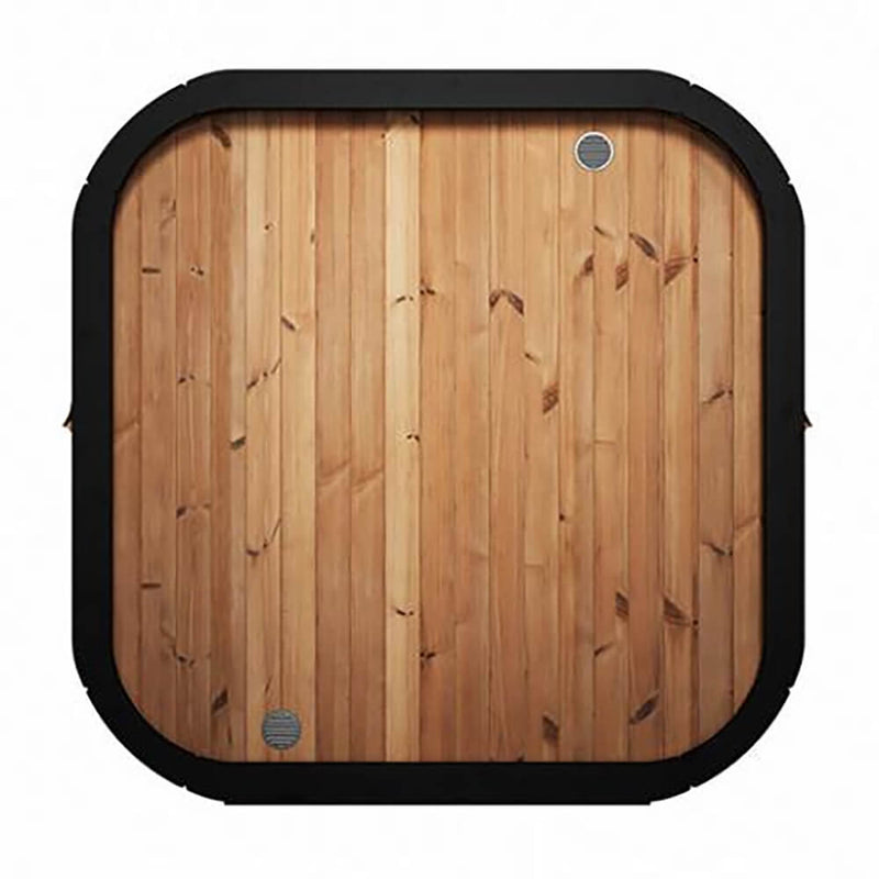 SaunaLife Model CL7G 6-Person Cube-Series Luxury Wooden Outdoor Home Sauna Kit [SL-MODELCL7G] (SAK95274)
