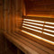 SaunaLife Model E7G Ergo Series 4-Person Outdoor Sauna Barrel With Glass Front [SL-MODELE7G] (SAK81934)