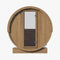 SaunaLife Model E8W Ergo Series 6-Person Outdoor Thermo-Spruce Sauna Barrel [SL-MODELE8W] (SAK92573)