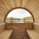 SaunaLife Model E8W Ergo Series 6-Person Outdoor Thermo-Spruce Sauna Barrel [SL-MODELE8W] (SAK92573)
