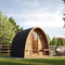 SaunaLife Model G3 Garden-Series Luxury Wooden Outdoor Home Sauna Kit [SL-MODELG3] (SAK94768)