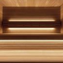 SaunaLife Model G7 6-Person Pre-Assembled Luxury Outdoor Home Sauna With Thermo-Pine Exterior Cladding [SL-MODELG7] (SAK57193)