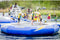 Aquaglide Supertramp 23 - Floating Trampoline w/ Swimstep