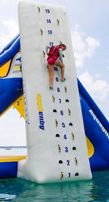 Aqauglide Escalade Summit Climbing Wall, 16' Height, Advanced Climbing Feature