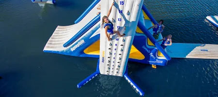 Aqauglide Escalade Summit Climbing Wall, 16' Height, Advanced Climbing Feature