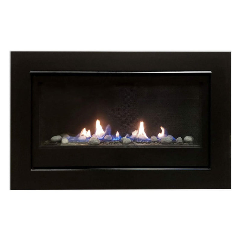 Sierra Flame Boston 36" Gas-Burning Direct Vent Builder's Linear Fireplace [BOSTON-36-NG-EI] (SAK81297)