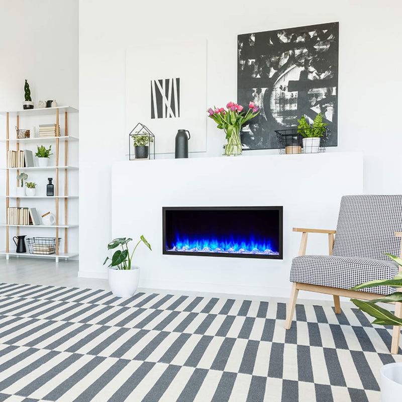 Simplifire Scion Clean Face Linear Electric Fireplace [SF-SC43/78-BK] (SAK76785)