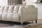 Valencia Sofia Leather Three Seats Power Recliner Sofa, Cream