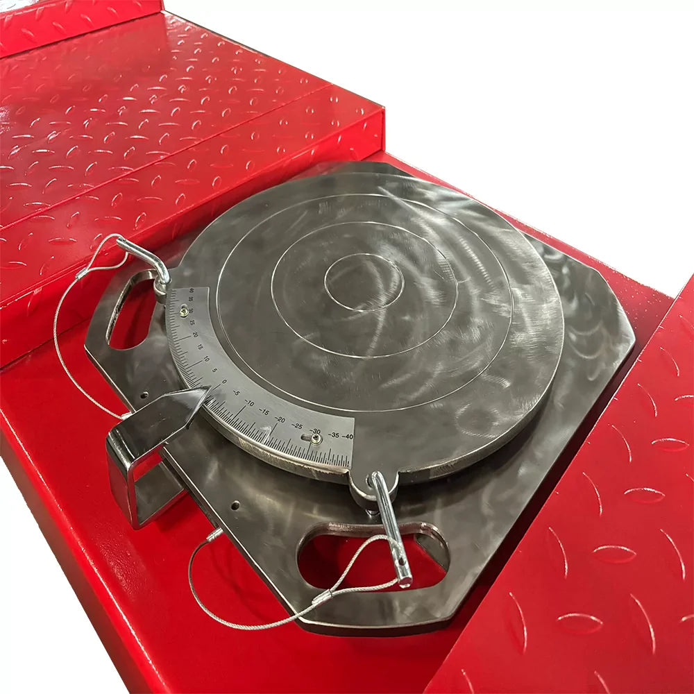 Stainless Steel Turntables / For Open Front Alignment Lifts / 5-Year Warranty / Model: SSTT